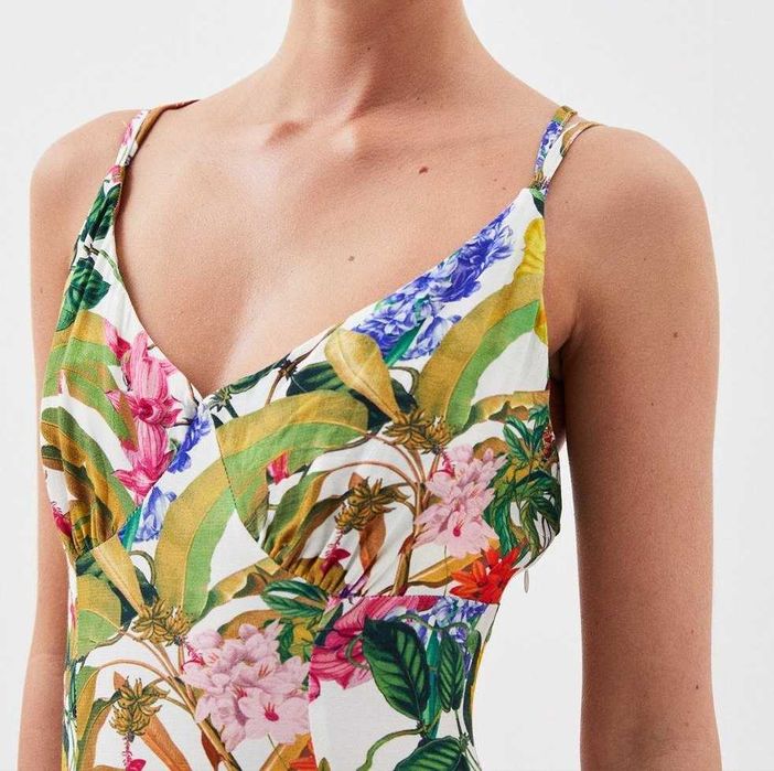 Rochie Nouă cu Etichetă Karen Millen, Mărimea 38 - Imprimeu Floral