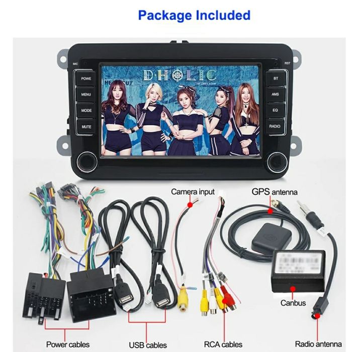 VW Андроид Мултимедия Multimedia Навигация PASSAT BORA GOLF POLO T5