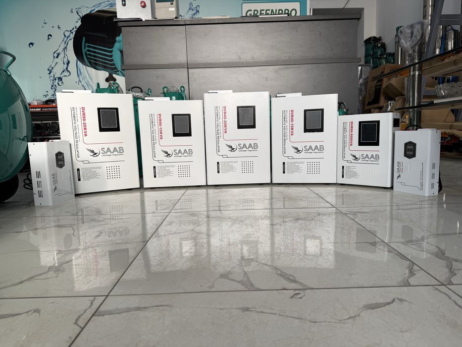 20 kva SAAB DVR45 дан кутарадиган стабилизатор напряжения оптом арзон