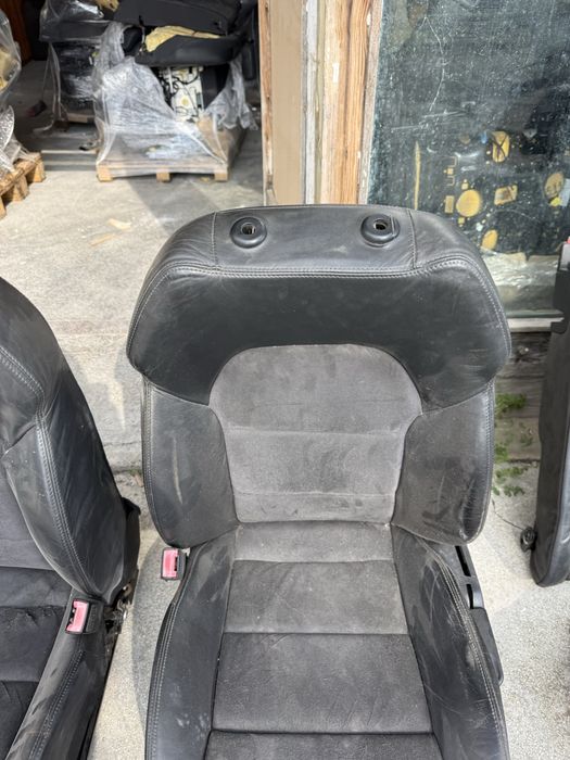 Салон за Ауди AUDI A6 4F кожа с алкантар ном 77