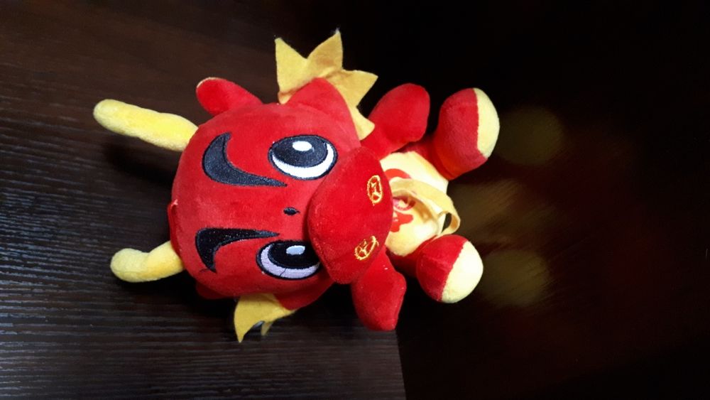 Игрушки мягкие "Дракончики"