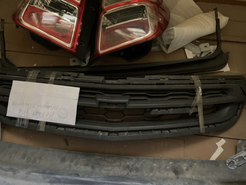 Cobalt фары, бампер, решетка