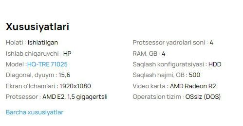 Hp hd tre  core i3
