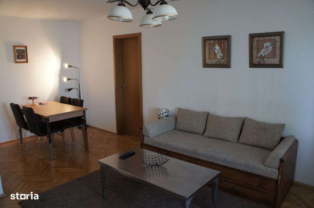 Apt 3 camere dec. Calea Victoriei, mobilat, balcon,bloc solid, vedere