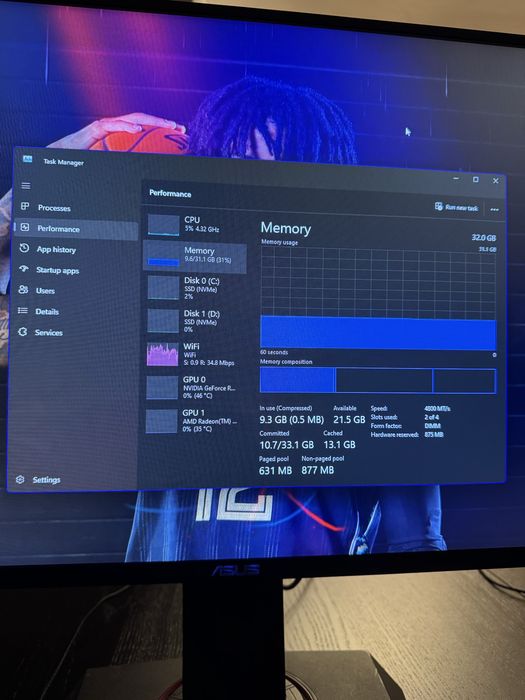 PC Gaming High-End RTX 4080 16GB / Ryzen 9 7950X3D / 32GB DDR5 / 2TB SSD + Tastatură Razer Huntsman Mini