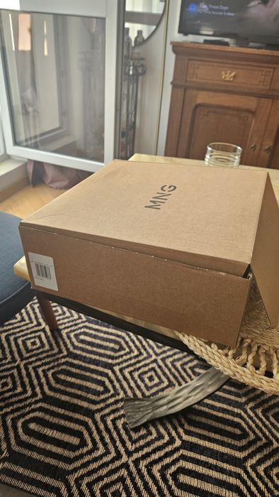 Cizme botine noi ghete Mango 41 piele naturala