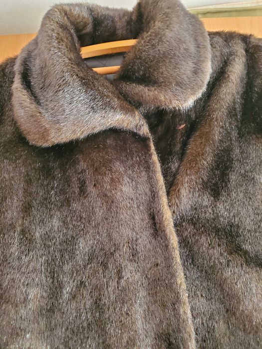 Haina de blana lunga sintetica