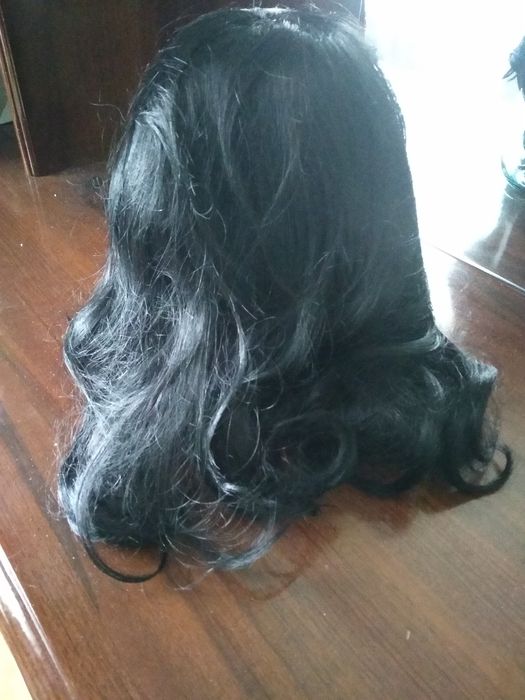 Новый парик из натуральных волос