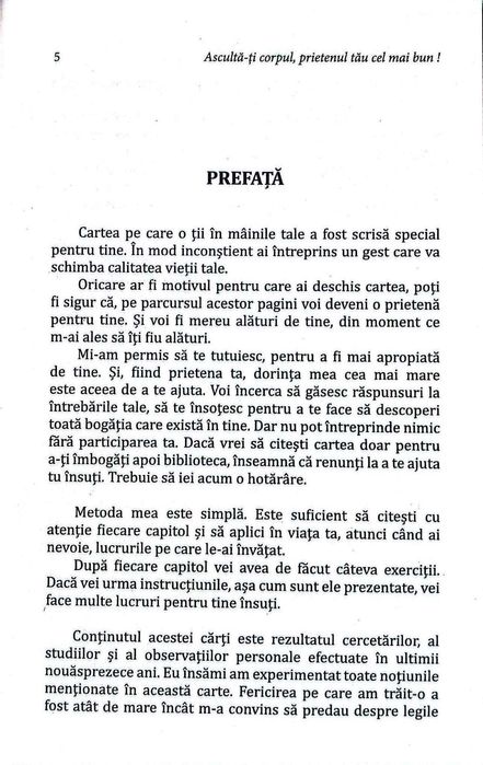 Carte „Ascultă-ți corpul, prietenul tău cel mai bun” - Lise Bourbeau
