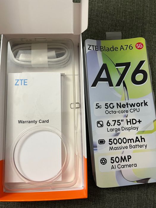 телефон ZTE Blade A76 5G 128GB