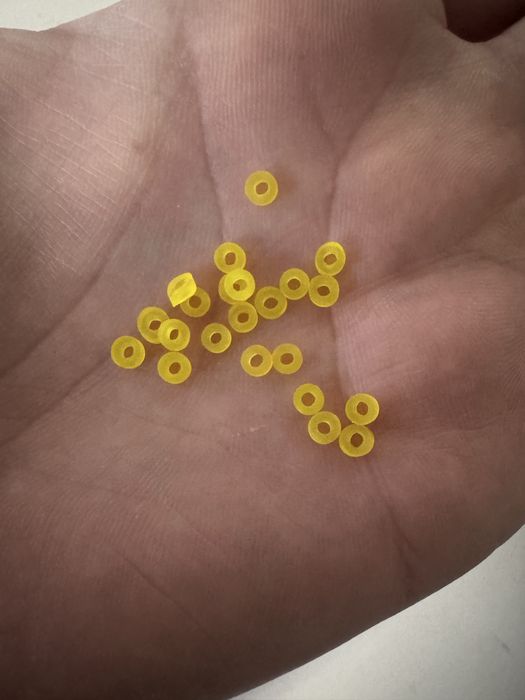 Inele elastice momeala pescuit set 1000 buc