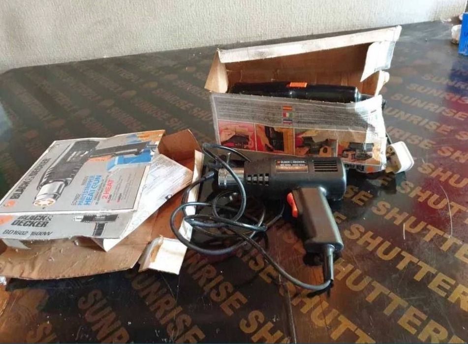 Пистолет горещ въздух бляк енд декер неизползван