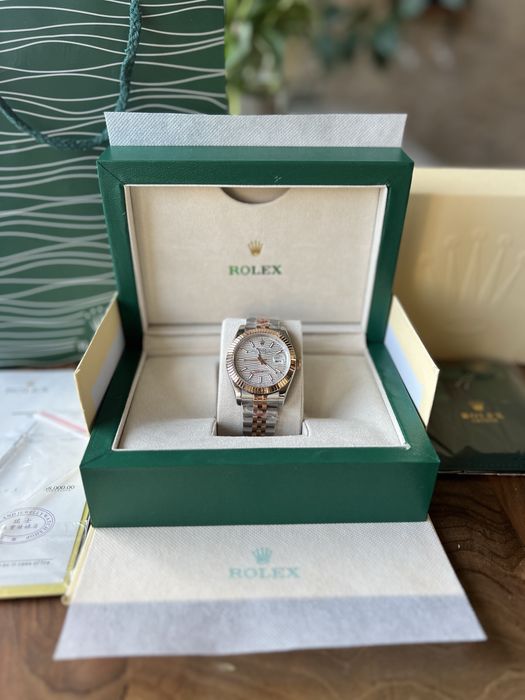 Rolex Datejust White Motif 41 mm