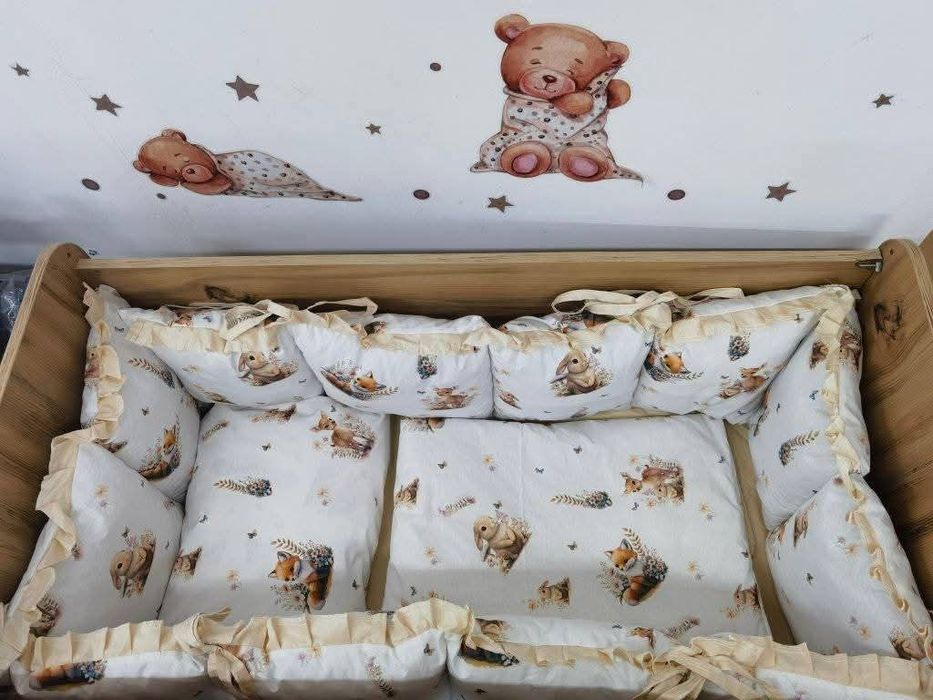 Нава колекция обиколник за кошара, Спален комплект, гнездо за кошара