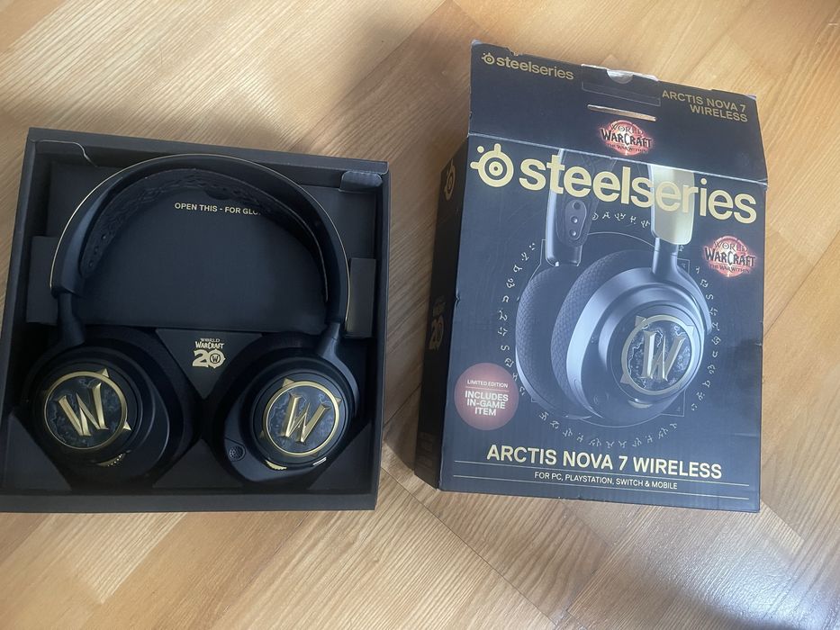 SteelSeries Arctis Nova 7 Wireless în ediția limitată World of Warcraft