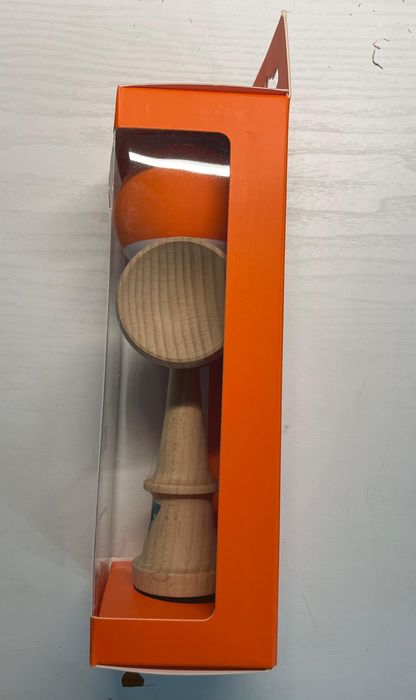 Krom Kendama portocaliu mat