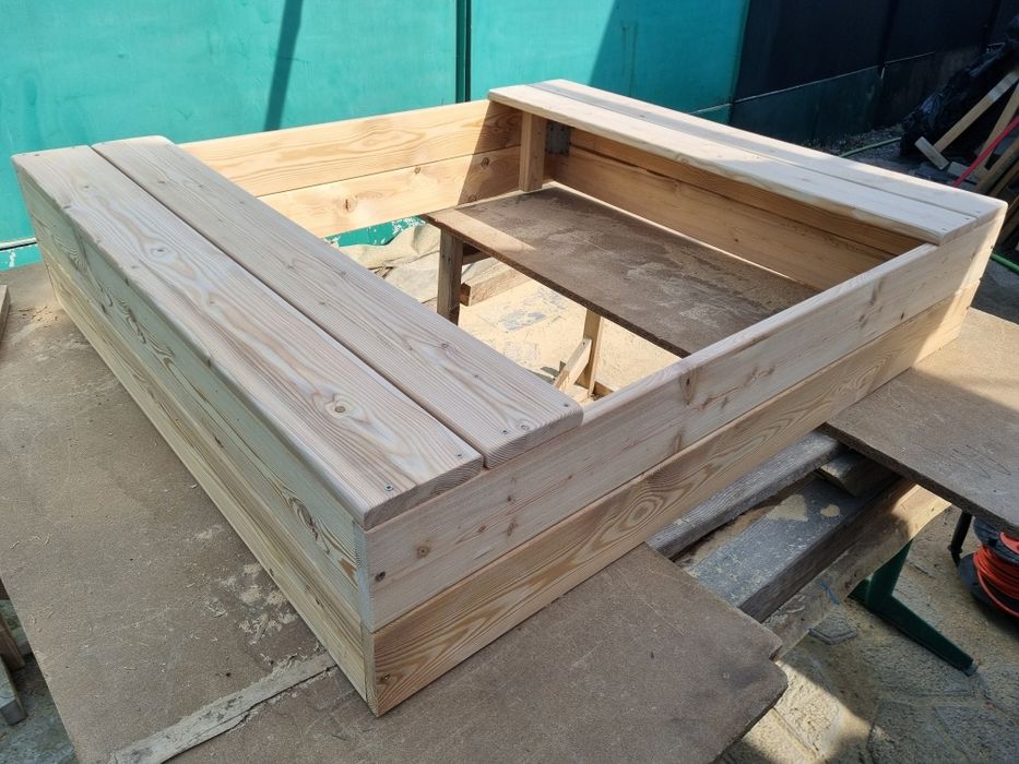 Песочница деревянная