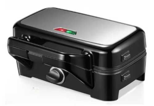 Aparat sandwich 3 in 1 HOUSNAT, 1200W, placi detasabile
