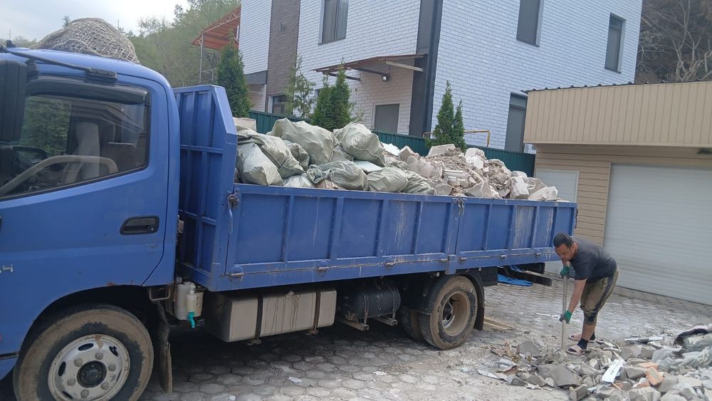 Вывоз строительный мусор