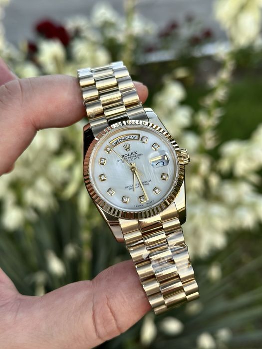 Ceas rolex day-date pearl dial 36,mm lady