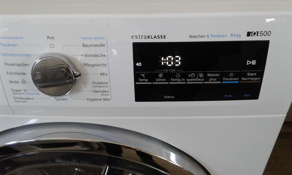 Комбинирана Пералня+Сушилня Siemens