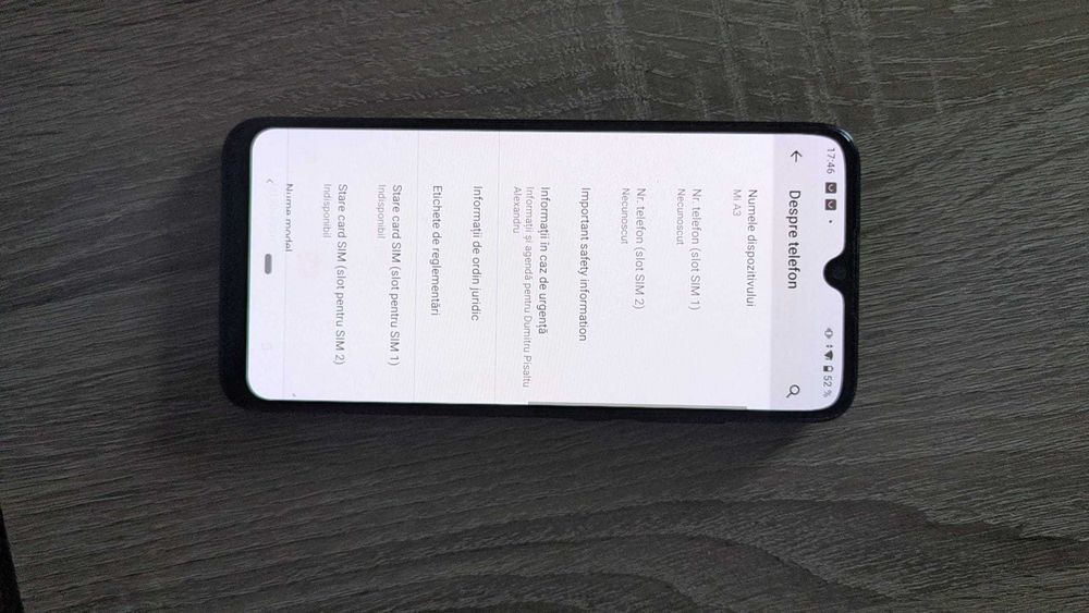 VAND Xiaomi MI A3
