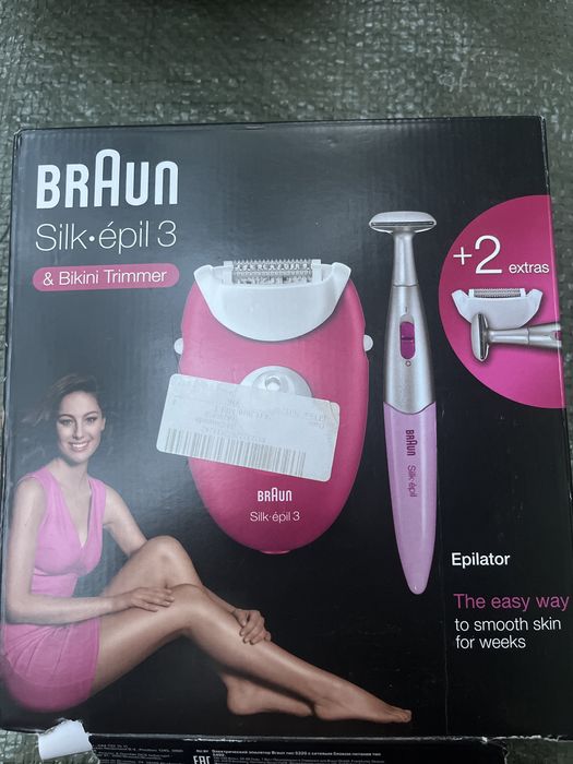 Vand epilator Braun Silk epil 3 & bikini trimmer