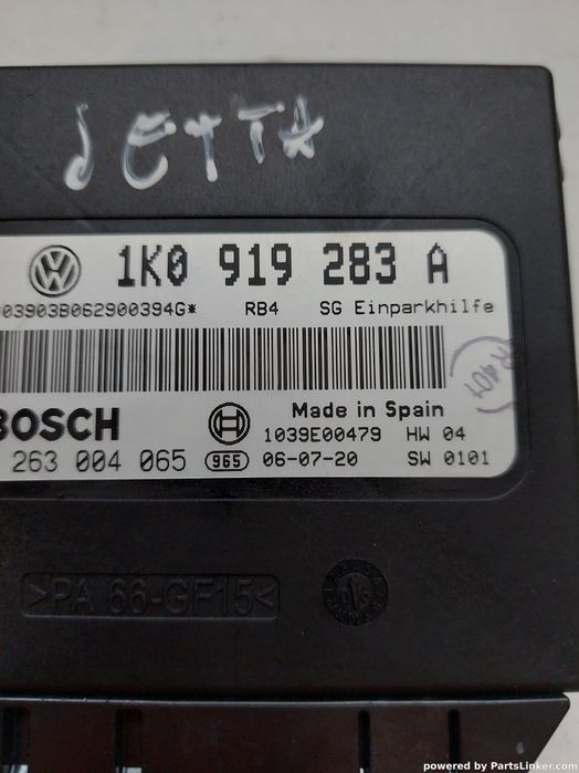 Modul Senzori Parcare Volkswagen Golf V (1K1) [ 2003 - 2009 ] Oem 1K09