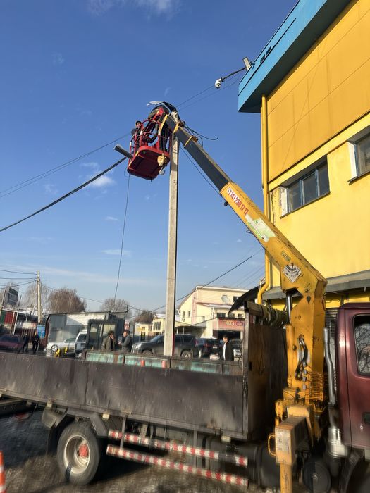Автовышка манипулятор