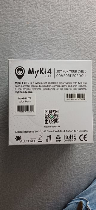 Часовник -Myki 4 lite