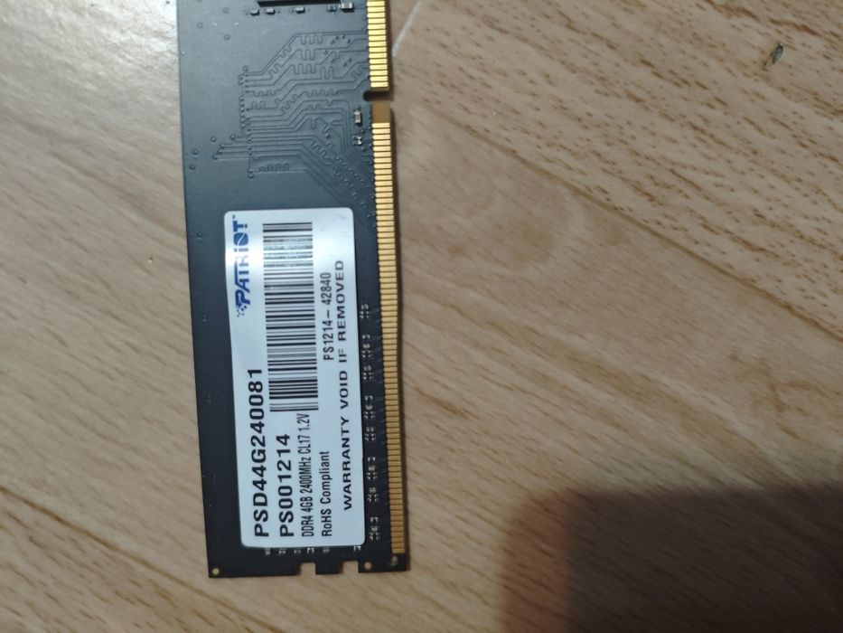Оперативка ddr4 на пк