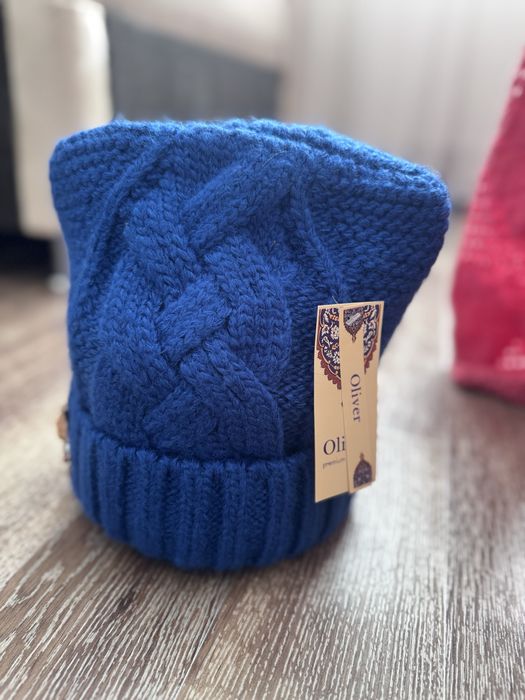 Шапка для девочек зимняя