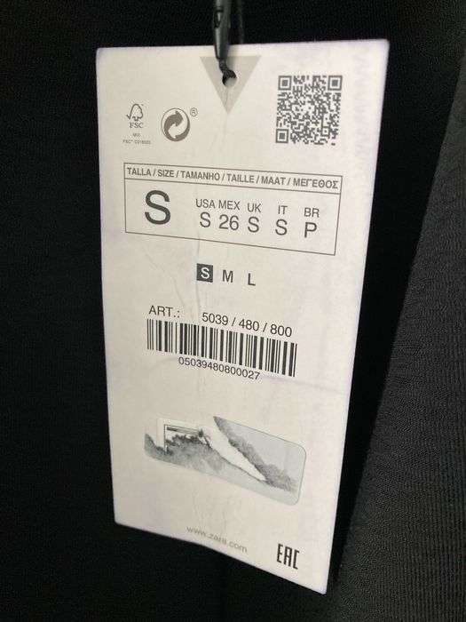 Дамска рокля ZARA XS