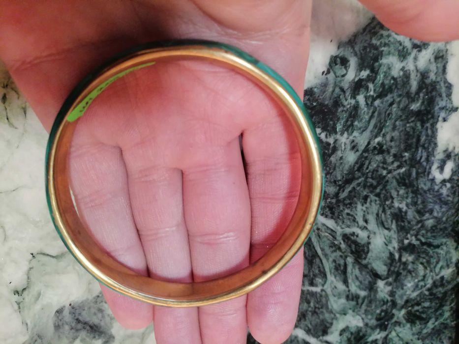 Bratara hand made din malachit natural autentic