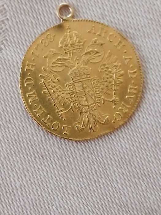 Monedă de aur din anul 1788
