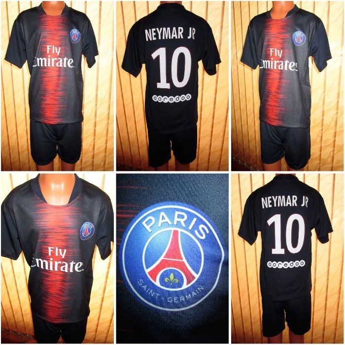 Детски екипи РЕТРО ПСЖ Неймар ХС размер / Ливърпул Салах 116 размер