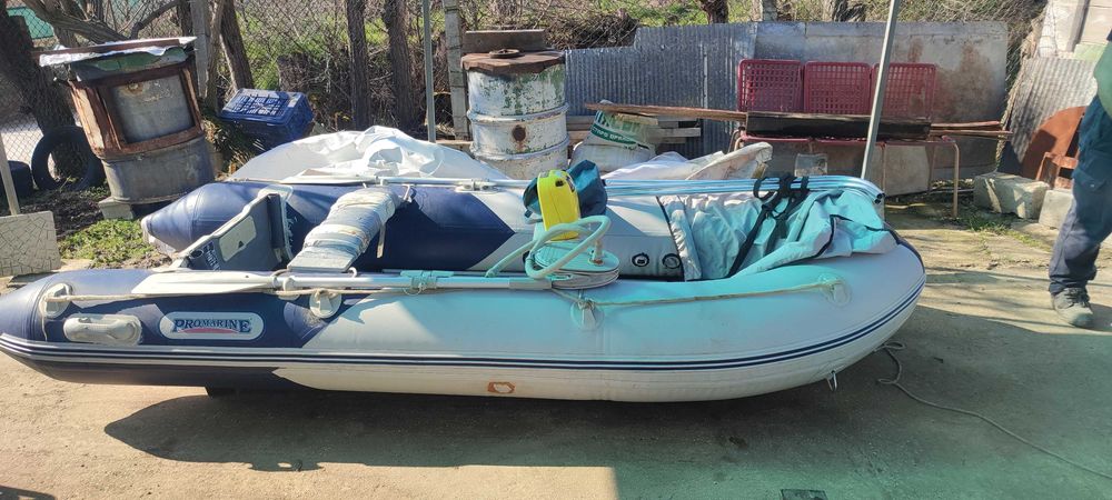 Гумена лодка с алуминиево дъно