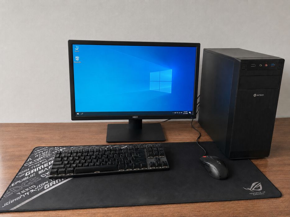 Komplekt kompyuter Core i3, 8 GB RAM, HKC monitor bilan
