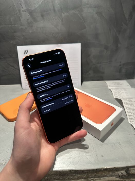 КАТО ЧИСТО НОВ Iphone 17 Pro Max Orange + 2г Гаранция