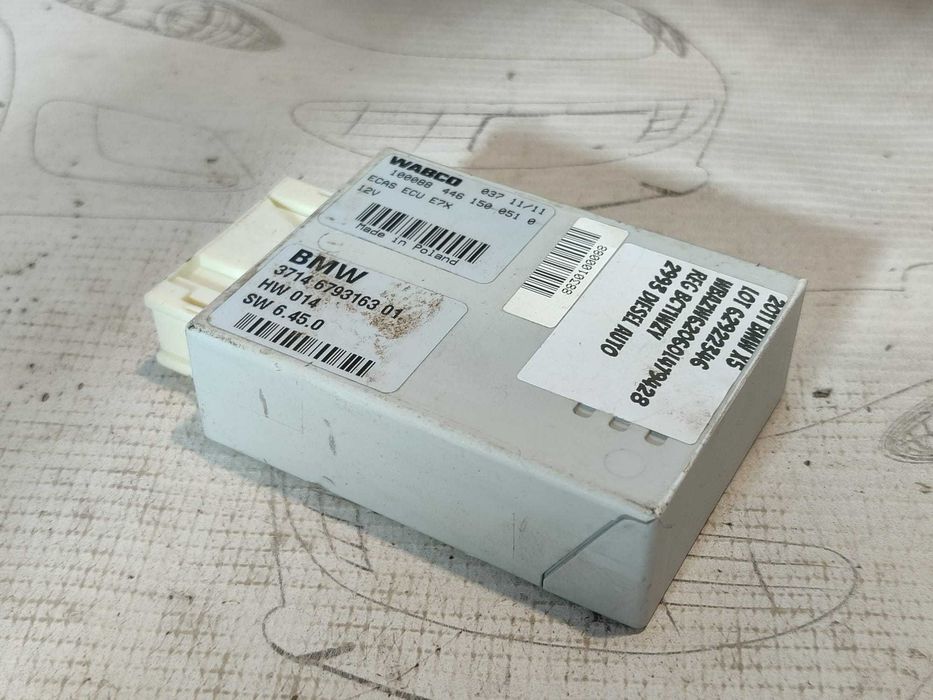 Modul electronic suspensie ECAS BMW X5 E70 M Sport 3.0 Diesel Cod: 37.14 6793163 01 2011 / [2006-2013] (5F3)