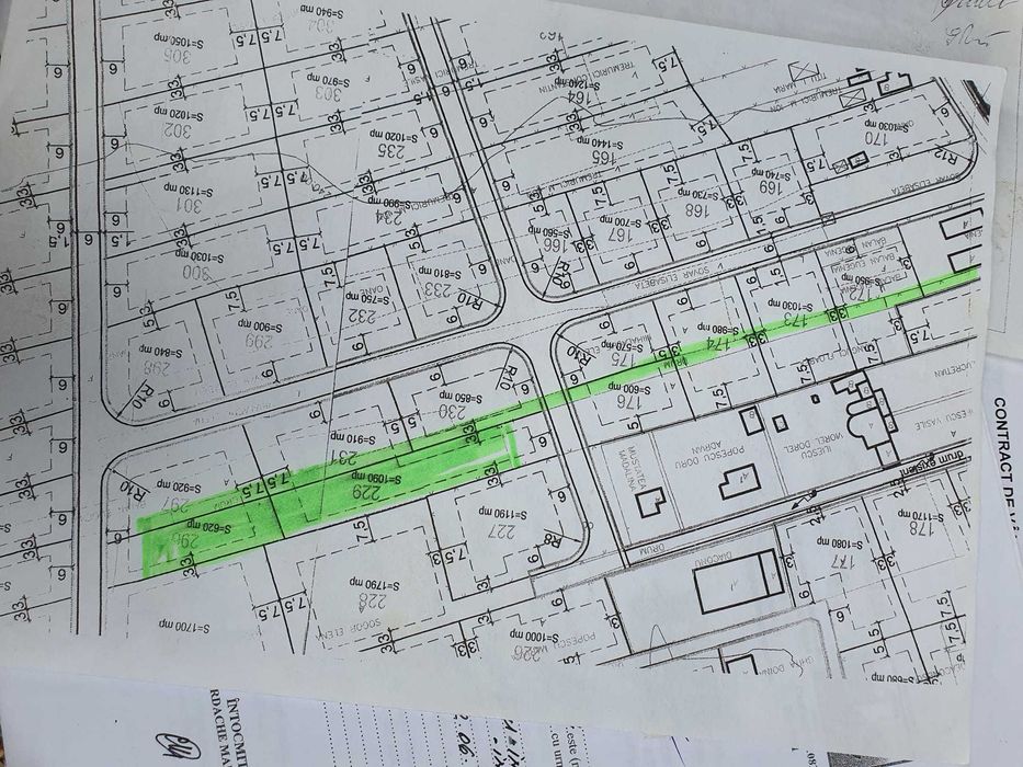 Teren 1200 mp curti constructii si cota 
drum Rm Valcea Goranu Lespezi