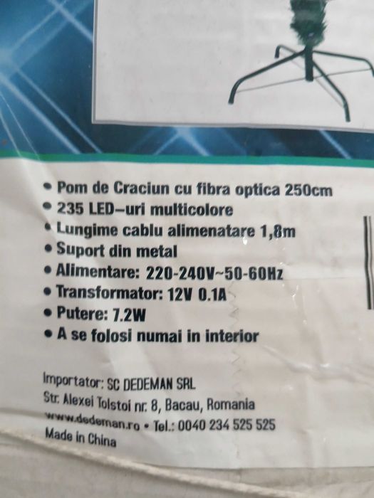 Brad artificial led.
