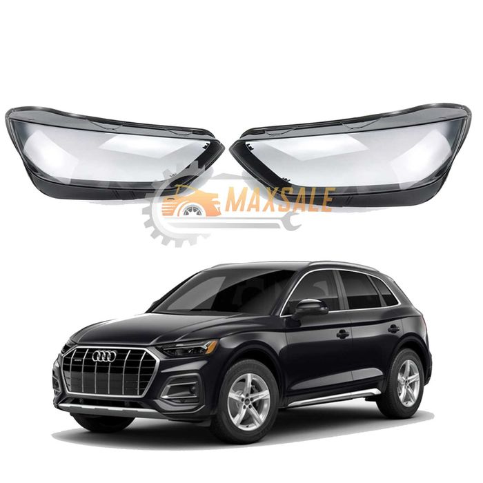 Капаци фарове Audi Q5 (21-22) фар ауди кю5 комплект стъкло джип