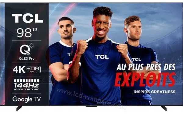 Телевизор TCL 98 4K QLED 144Hz Google TV СКИДКА!! доставка бесплатный