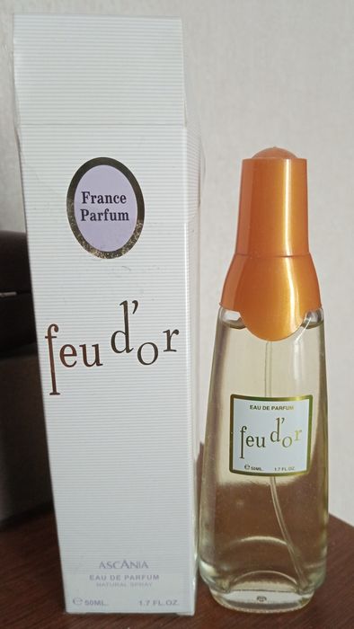 Парфюмированная вода «Feu D`Or» Ascania (Россия) 
Яркий и