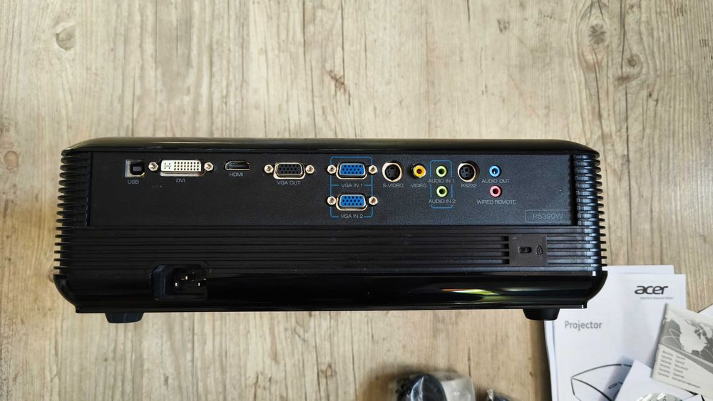 Videoproiector profesional Acer P5390W / 4000 ANSI Lumeni/ HDMI/ 0 ore