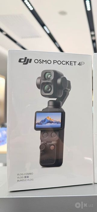 DJI Osmo Pocket 4P  до17 стопов и портретную съемку сблизка и издалека
