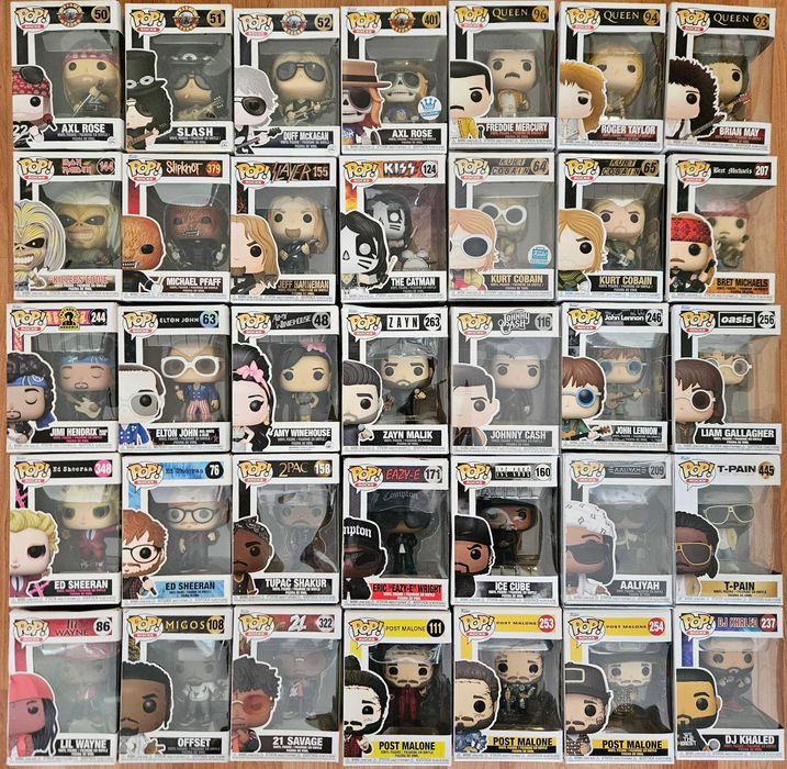 Редки Funko pop - Movies - Horror/Action,Harry Potter,Football,UFC,WWE,Music/Rocks