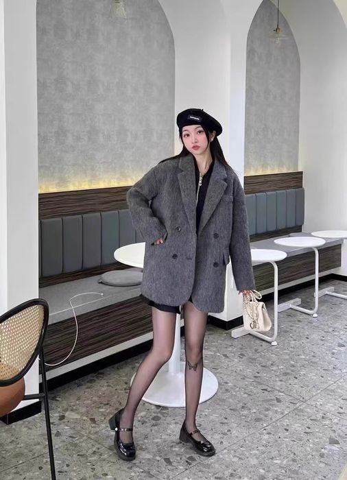 Шерстяное пальто