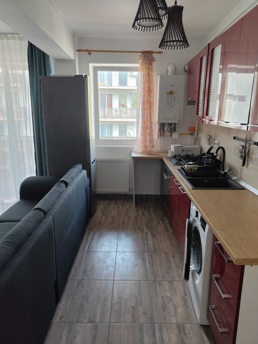 Inchiriez apartament/2 dormitoare, living+bucatarie, 1 baie, 2 balcoane/str. Garbaului/parcare subterana/zona linistita
